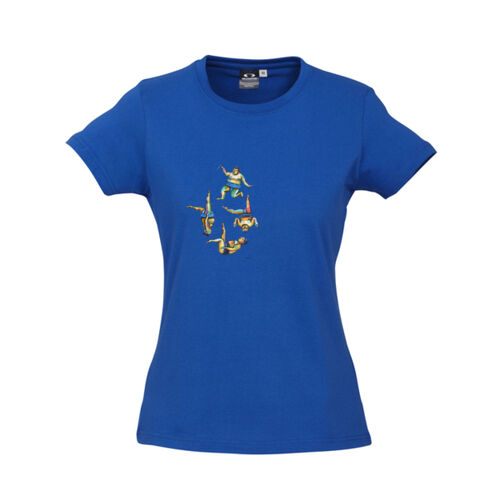 4 Sumo Swimming Women's T slightly fitted Thumbnail